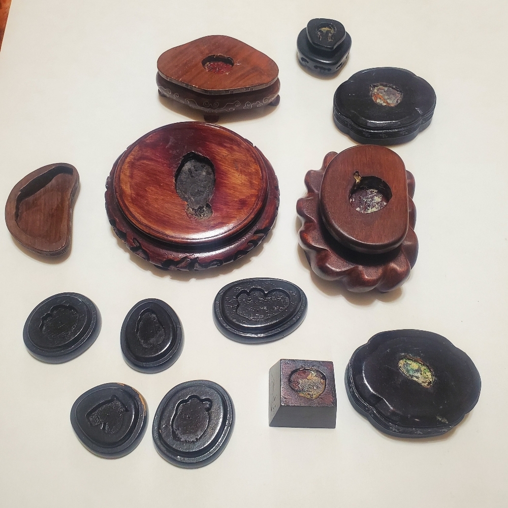 Asian Wooden Stands